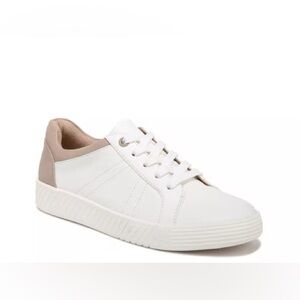 Soul Naturalizer - Neela - White and Taupe Sneakers - Women's